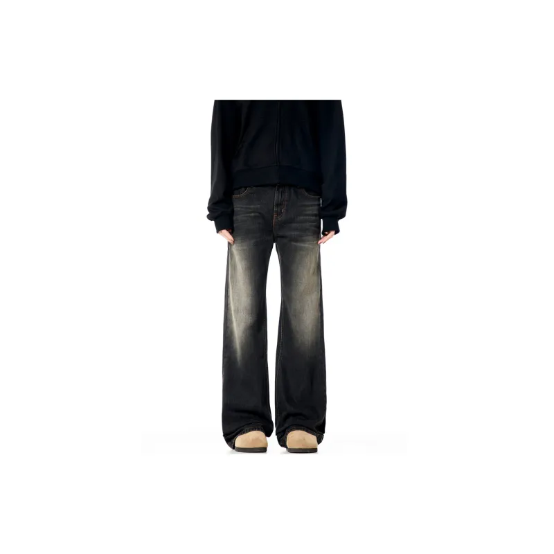Humanism 1986 Summer Jeans Unisex Black Gray-1