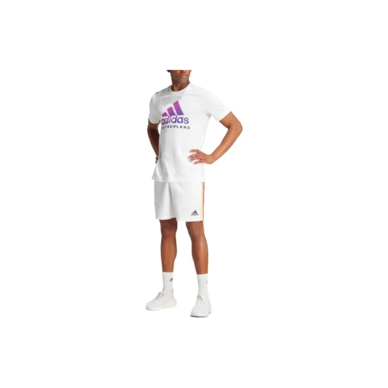 Adidas Germany T-Shirts Men White-1
