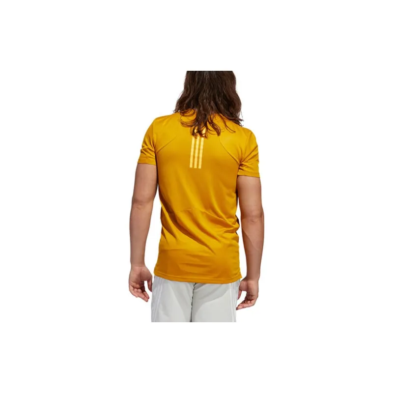 Adidas T Shirts Men Yellow-2