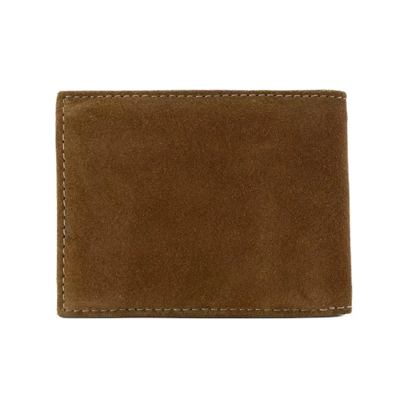 Levi’s Grained Cow Leather Wallet Men's Dark Brown-1