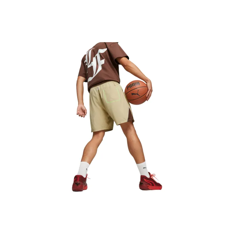 PUMA Sports Shorts Men Beige-3