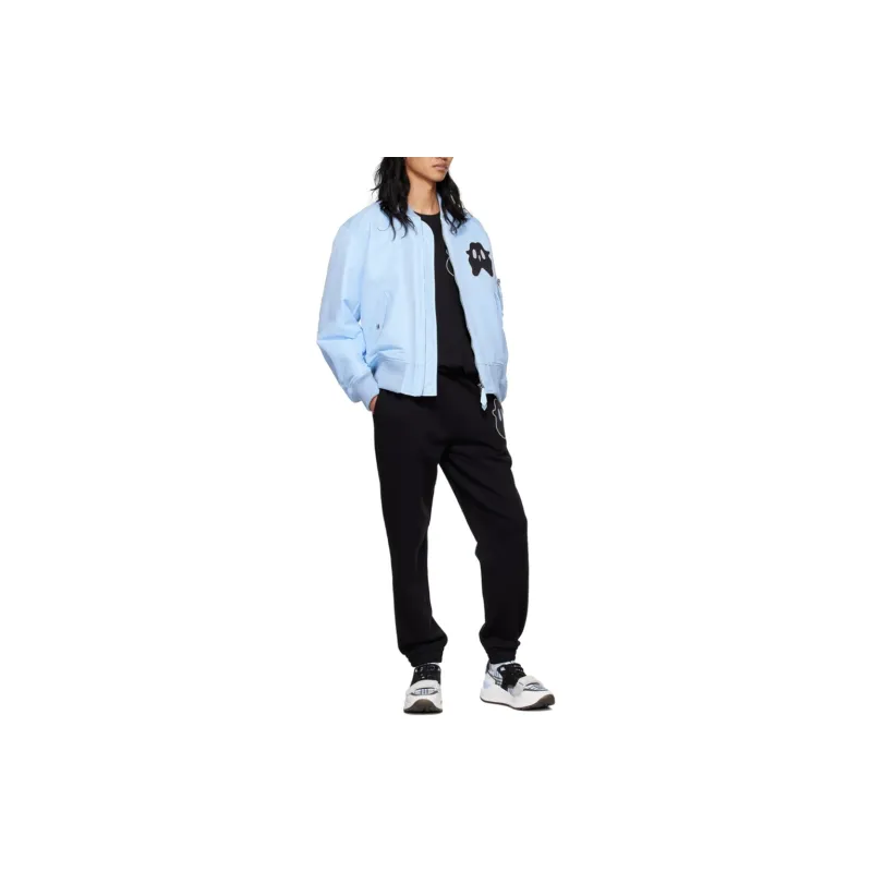 Burberry Jackets Coats Men's Light Blue-4