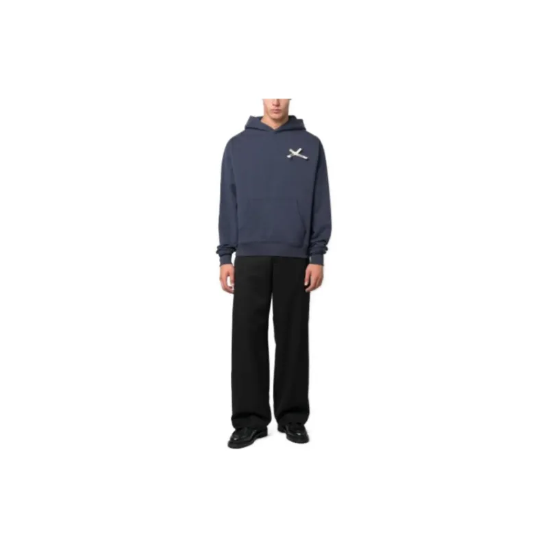 Jacquemus Sweatshirts Men Blue-4