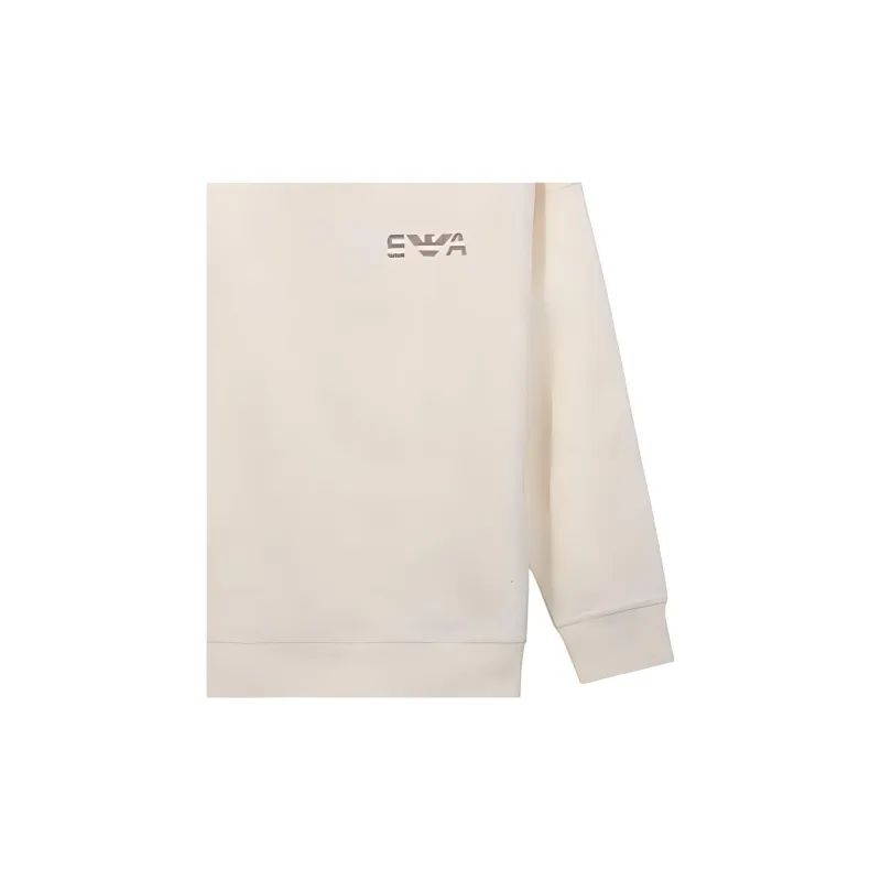 EMPORIO ARMANI EA Sweatshirts Men Vanilla White-2