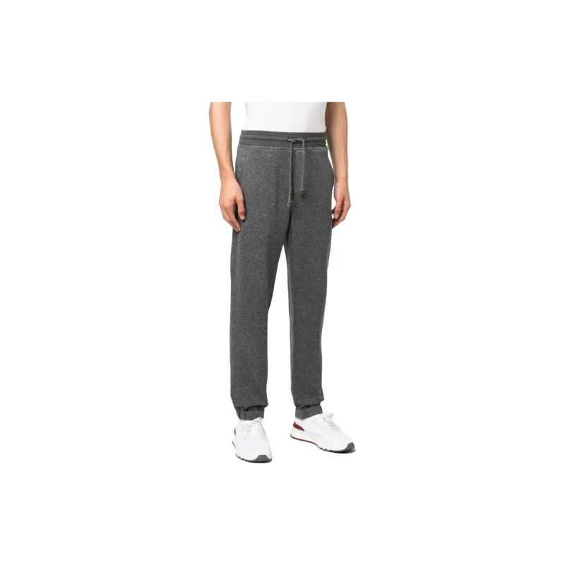 Brunello Cucinelli Mélange Track Trousers-3