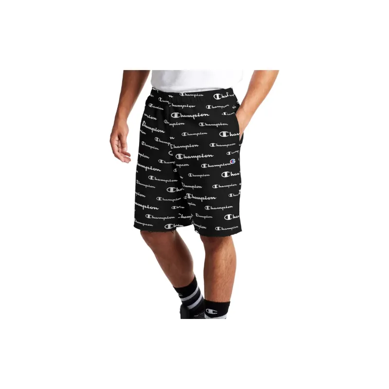 Champion Loose Fit Shorts US Version Unisex Black-4