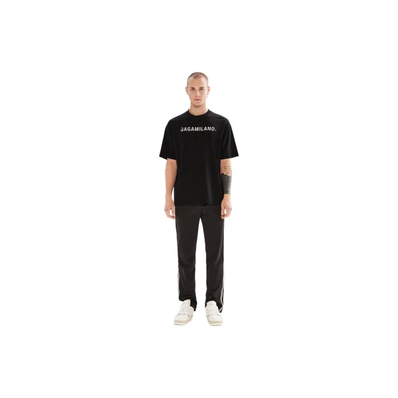 GAGAML T Shirts Men Black-2