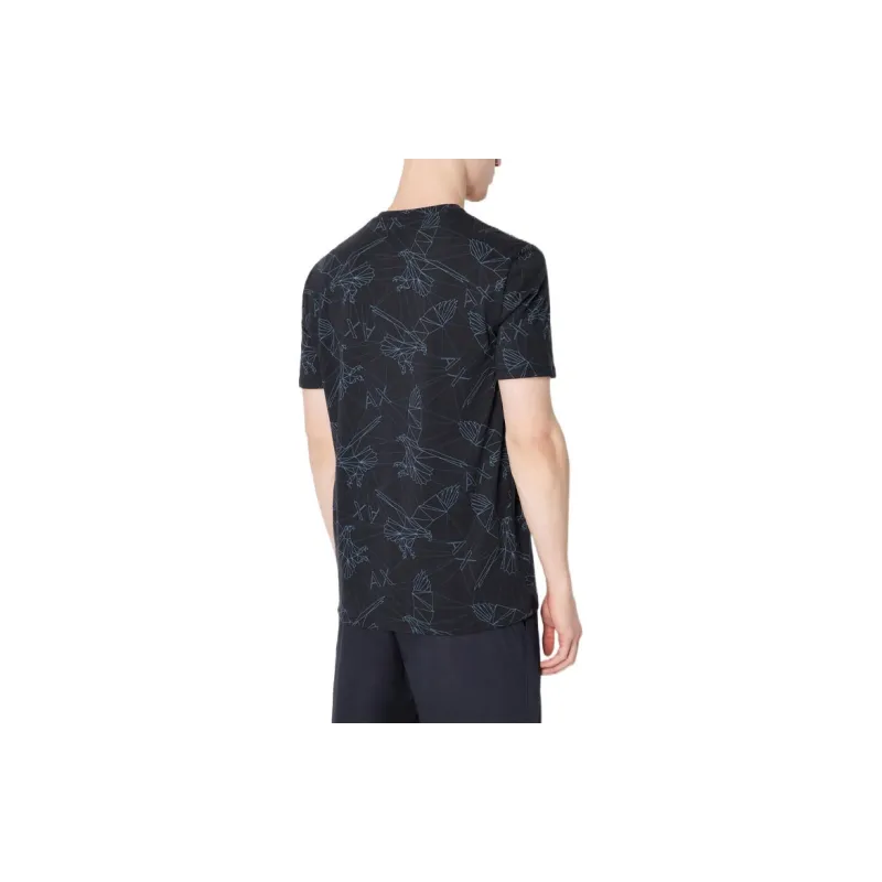 ARMANI EXCHANGEAE SS23 T Shirt Men's Marine Blue-2