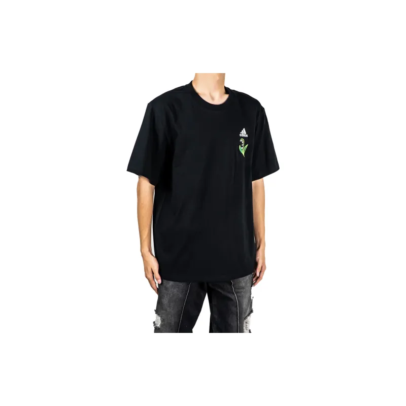 Adidas Classic Logo T Shirts 'Black'-5