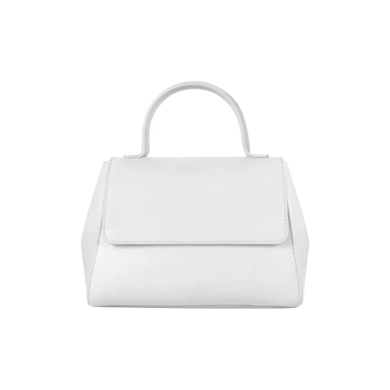 Le Parmentier Genuine Leather Handbag Regular Women's White-0