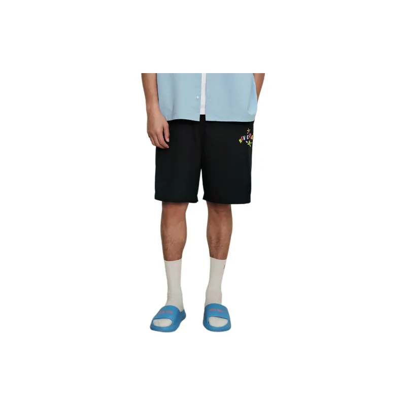 New Era SS24 Casual Shorts Unisex Black-2