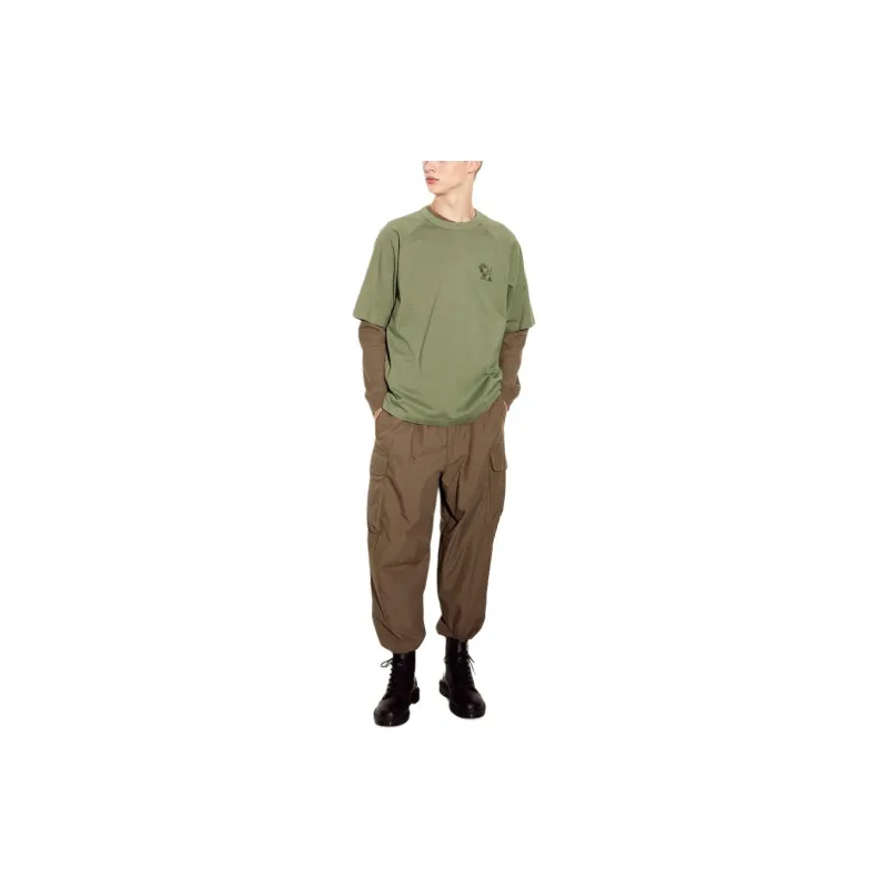 UNIQLO T Shirt Unisex Grass Green-3