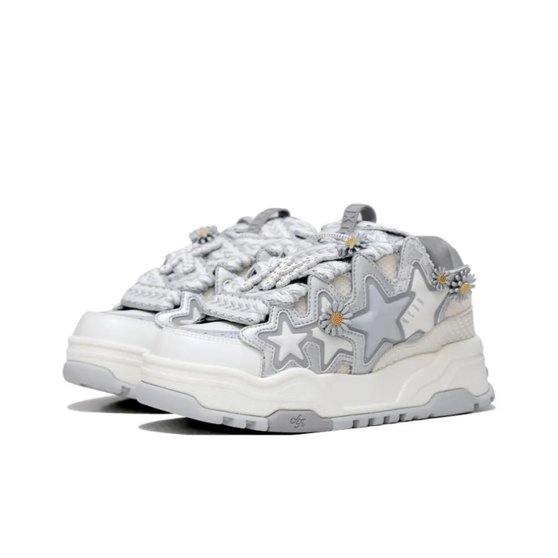 KAALIXTO X Metaidaisy Skateboarding Low 'Grey White'-2