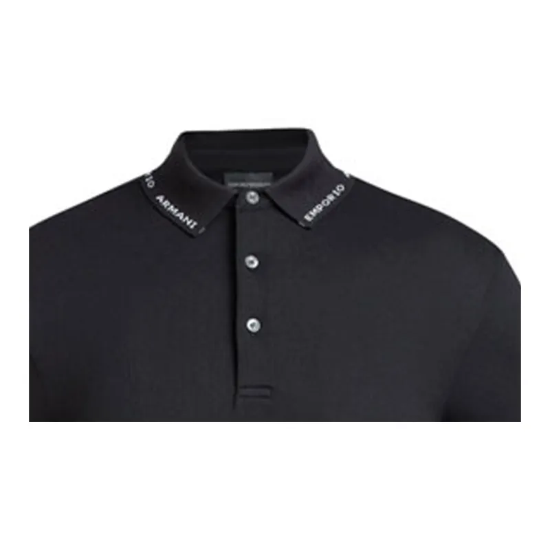 EMPORIO ARMANI Polo Shirt Men's Navy Blue-5