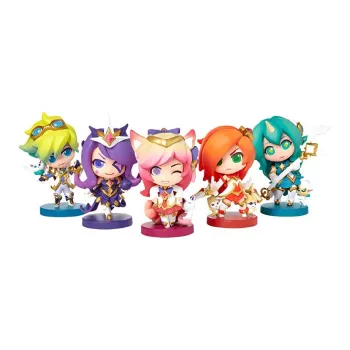 LEAGUE OF LEGENDS League Of Legends Character LOL Star Guardian 2 Set Chibi Figures