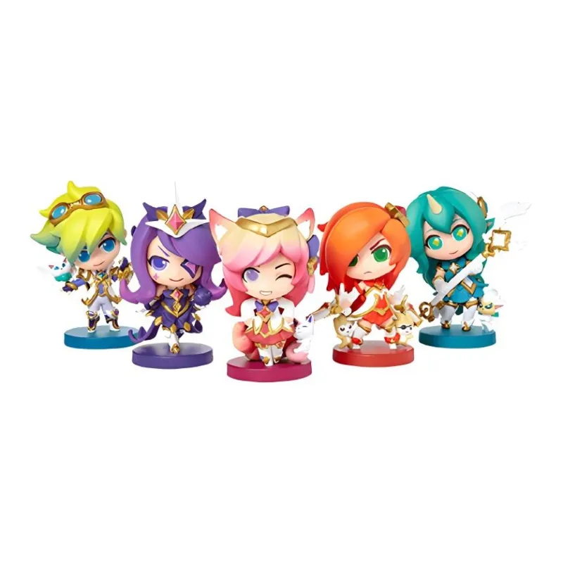 LEAGUE OF LEGENDS League Of Legends Character LOL Star Guardian 2 Set Chibi Figures-0