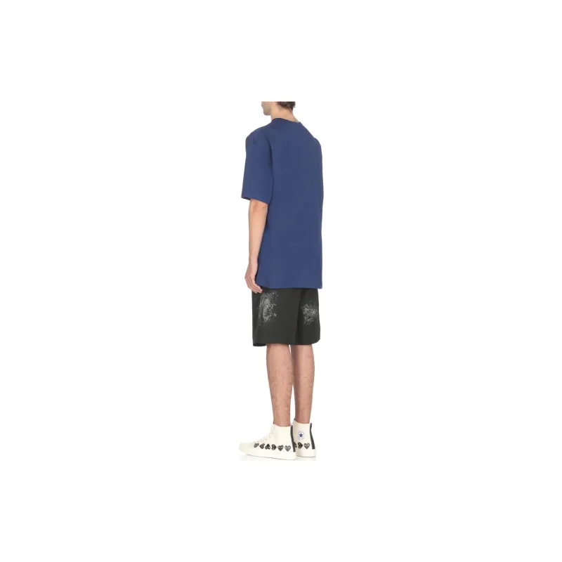 COMME DES GARCONS SHIRT Logo Printed Crewneck T Shirt-2