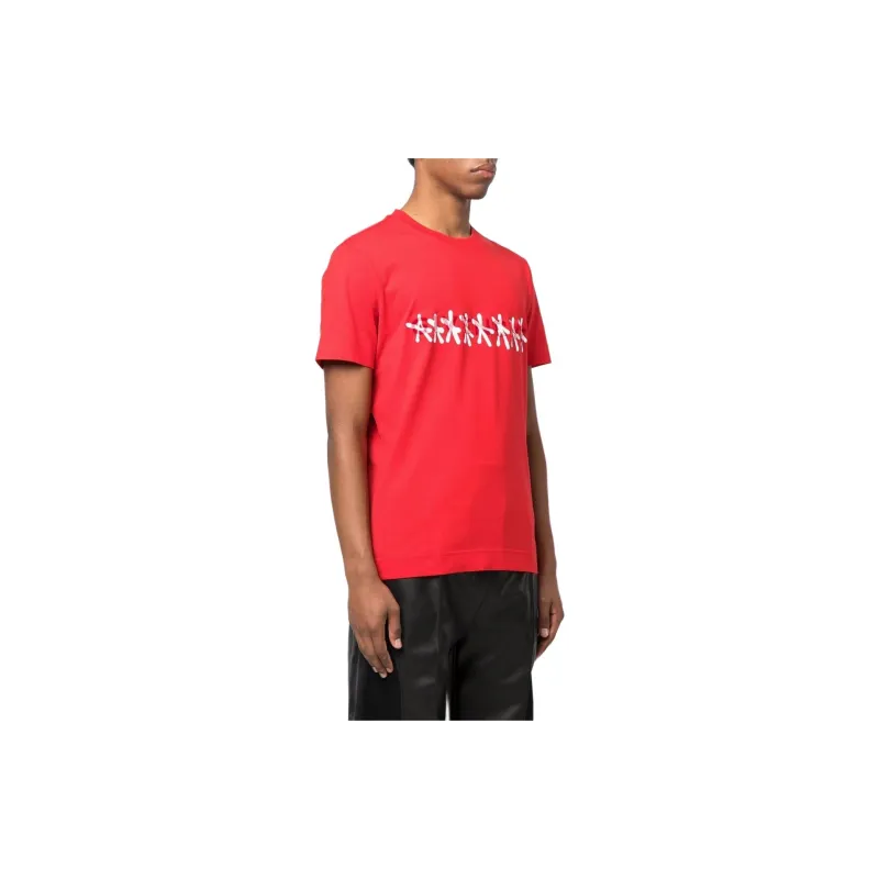Givenchy Tufting Overprint Slim Fit T Shirt-3