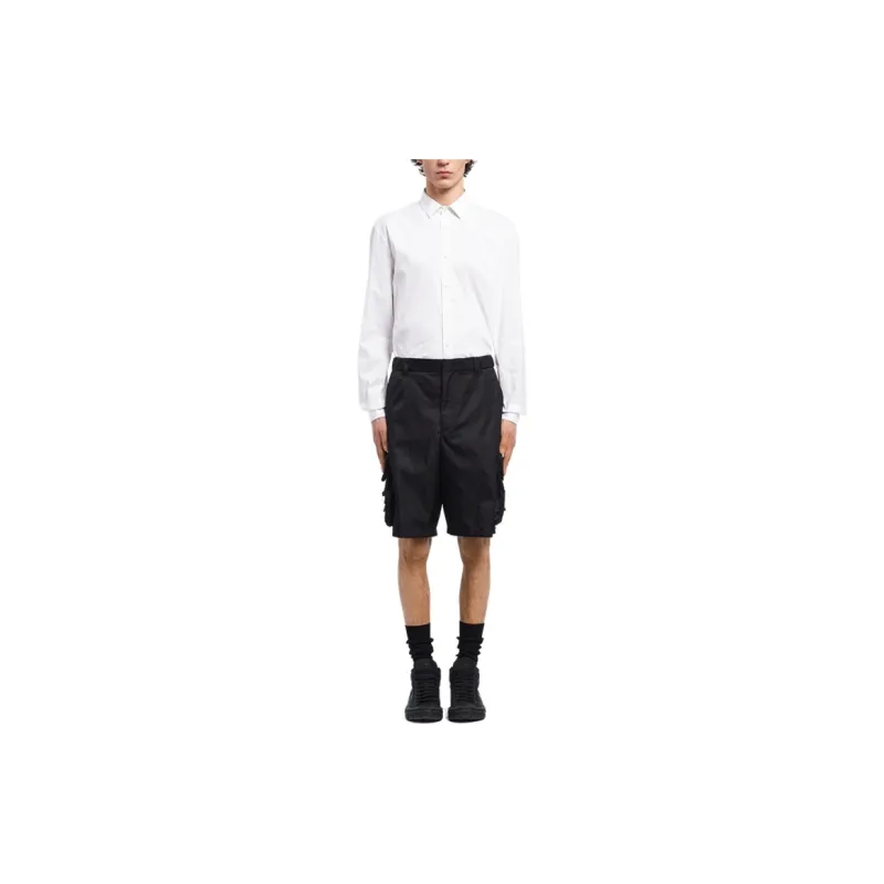 PRADA Re Nylon Cargo Shorts-4