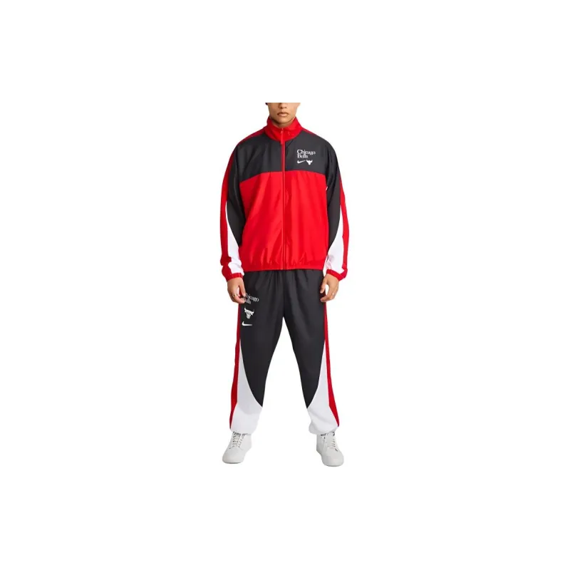 Nike Chicago Bulls Starting 5 Courtside Casual Sportswear Chicago Bulls Men's University Red-2