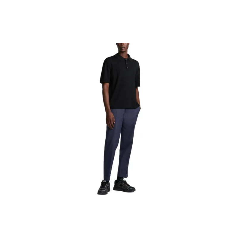 DIOR SS24 Polo Shirt Men's Black-2