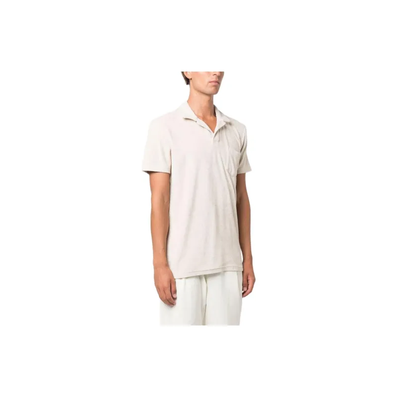 ORLEBAR BROWN Terry-cloth Organic-cotton Polo Shirt-3