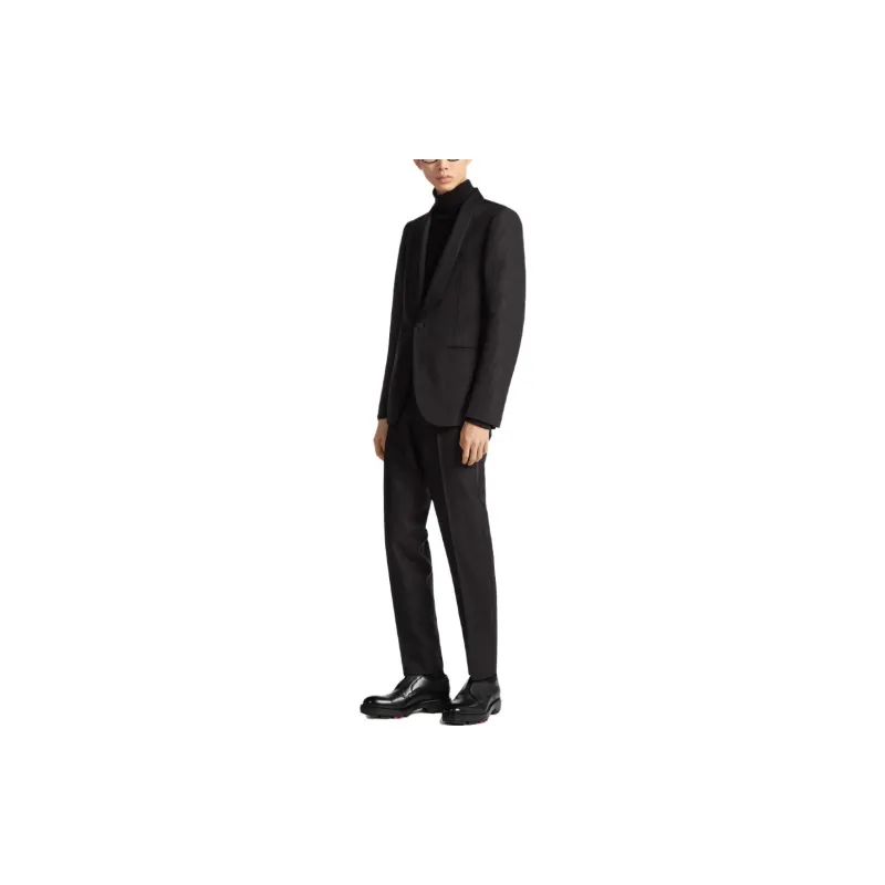 Zegna Wool mohair Tailored Trousers-1