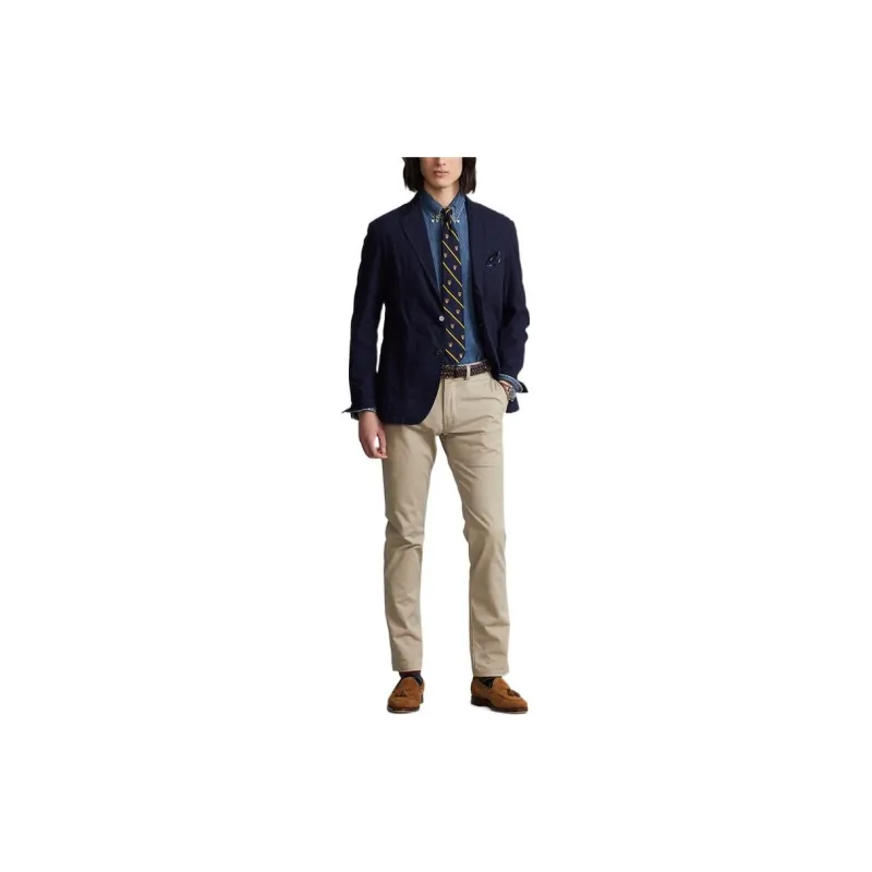 Polo Ralph Lauren SS22 Business Suits Coats Men's Marine Blue-1