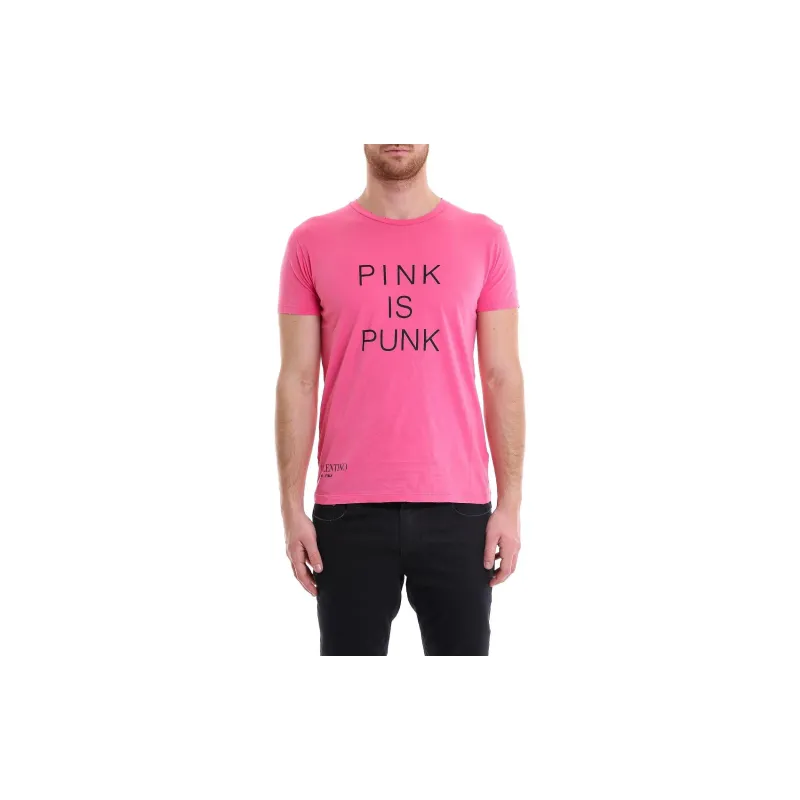 Valentino T-Shirts Men Pink-2