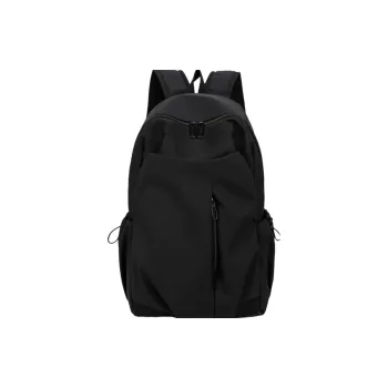 Warrior Nylon Casual Versatile Large Capacity Computer Backpack Regular Unisex Red/Black