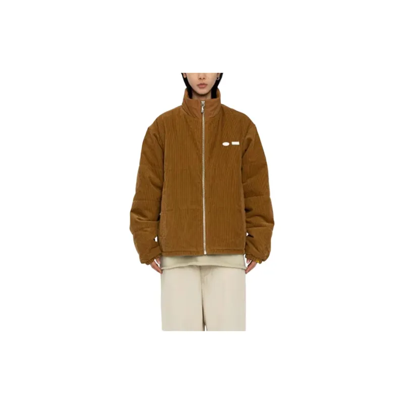 Randomevent X Reebok Puffer Jackets Unisex Tan-1
