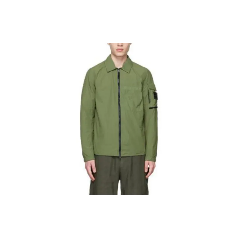 STONE ISLAND Jackets Coats Men's Olive Green-2