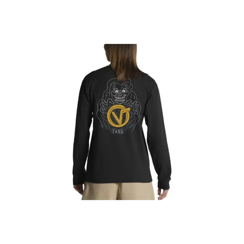 Vans Reapen Long Sleeve T-Shirt T-Shirt Unisex Black-2