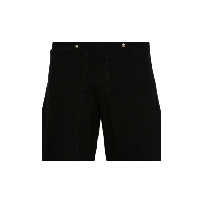 VERSACE JEANS COUTURE SS24 Denim Shorts Men's Black-5