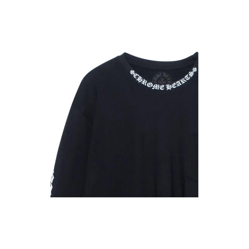 Chrome Hearts T Shirts Unisex Black-2