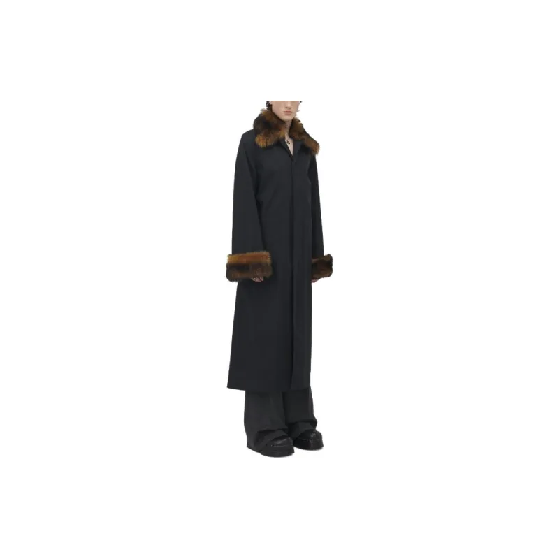 Alexander McQueen FW24 Coats Men's Black-2