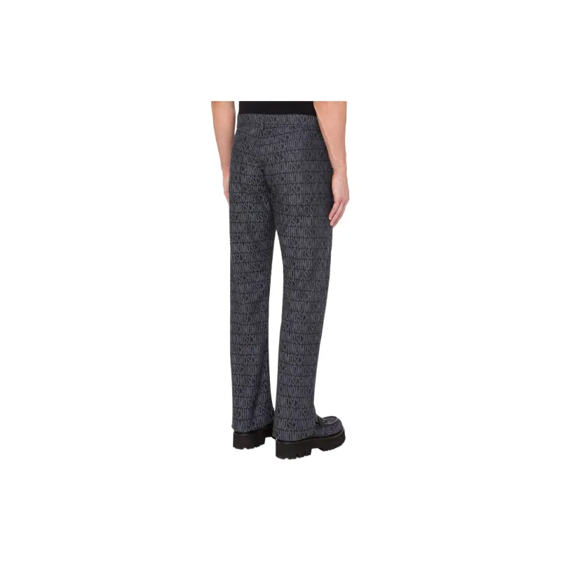 MOSCHINO Logo print Mid rise Jeans-2