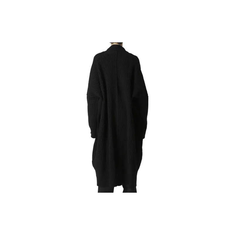Yohji Yamamoto Coats Men Black-4