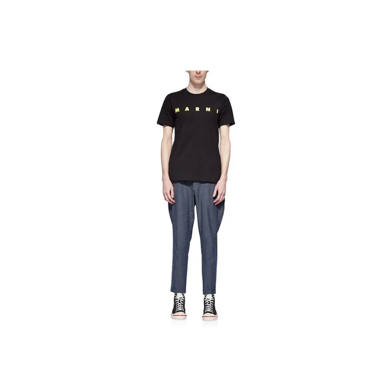 MARNI T Shirts Men Black-3