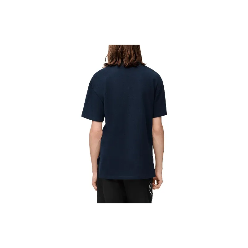 LOEWE Anagram Embroidered Polo Shirt-2
