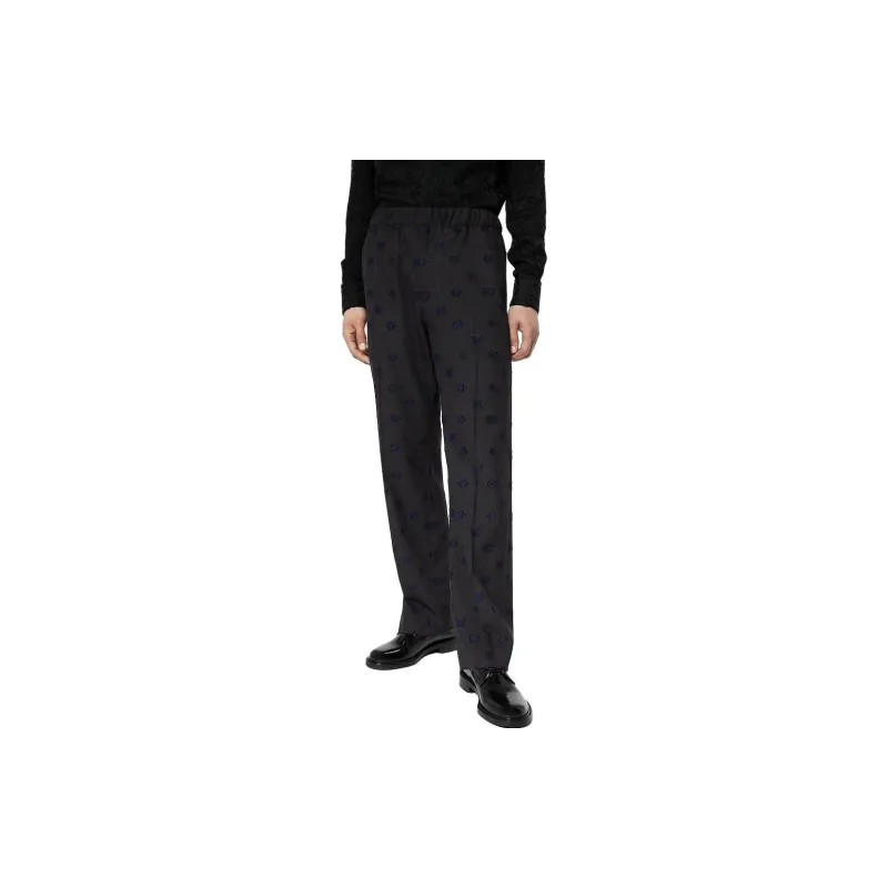 LOUIS VUITTON FW23 Casual Pants Men's Black-1