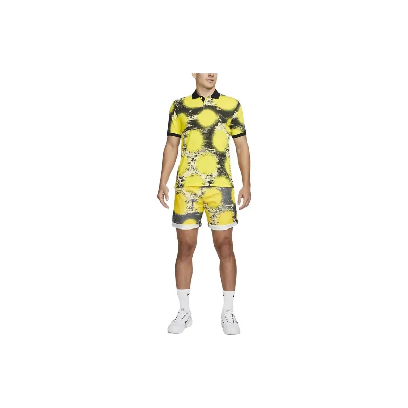 Nike Polo Shirts Men Yellow-1