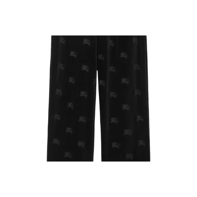 Burberry Ekd Velvet Track Pants-5