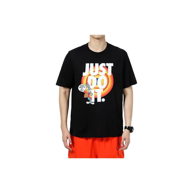 Nike T Shirts Men Black-2