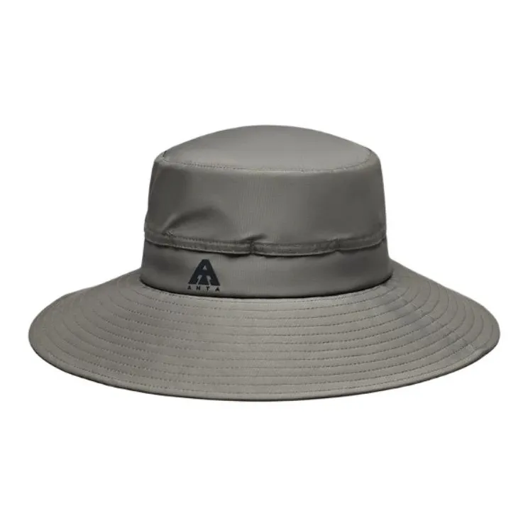Anta Plaid Chemical Fiber Bucket Hats Unisex Multicolor-1