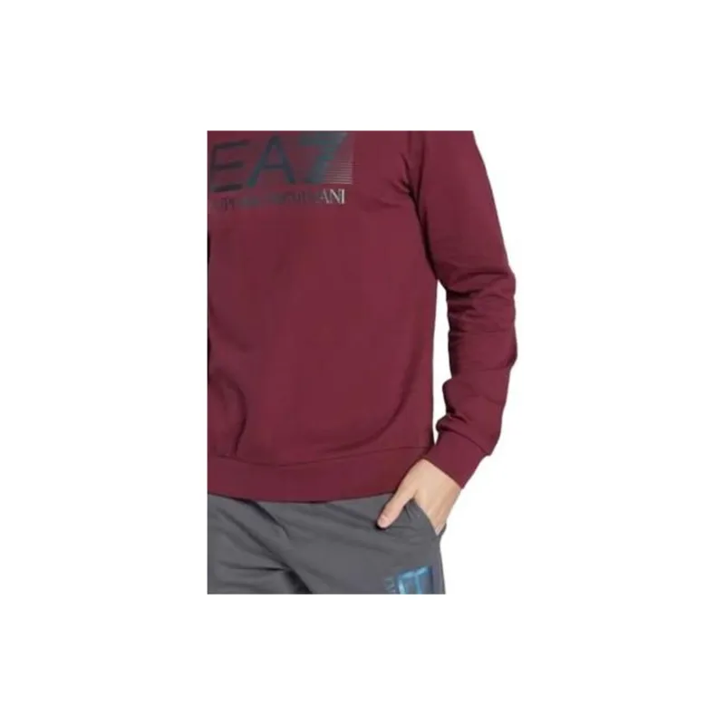 EMPORIO ARMANI EA7 Sweaters Men Deep Red-3
