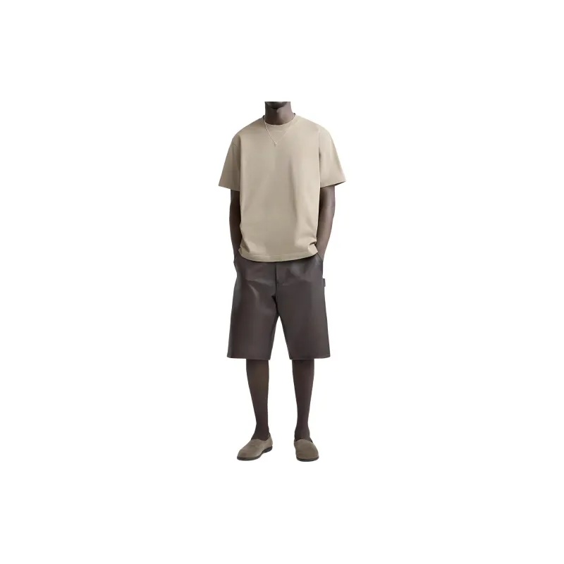 ZARA Cargo Shorts Men Brown-2
