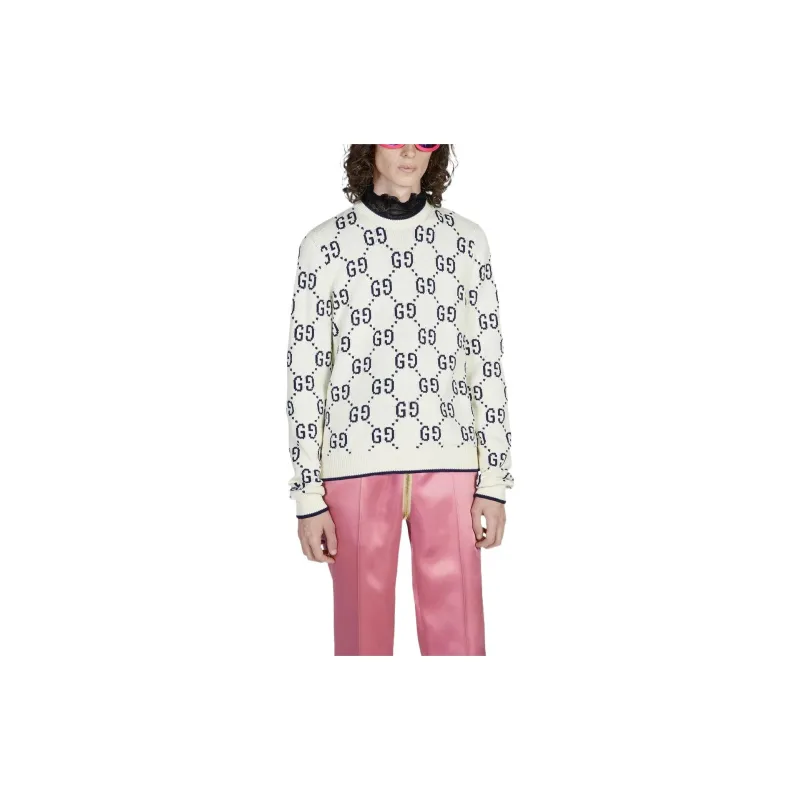 GUCCI Gg Knit Sweatshirt-2