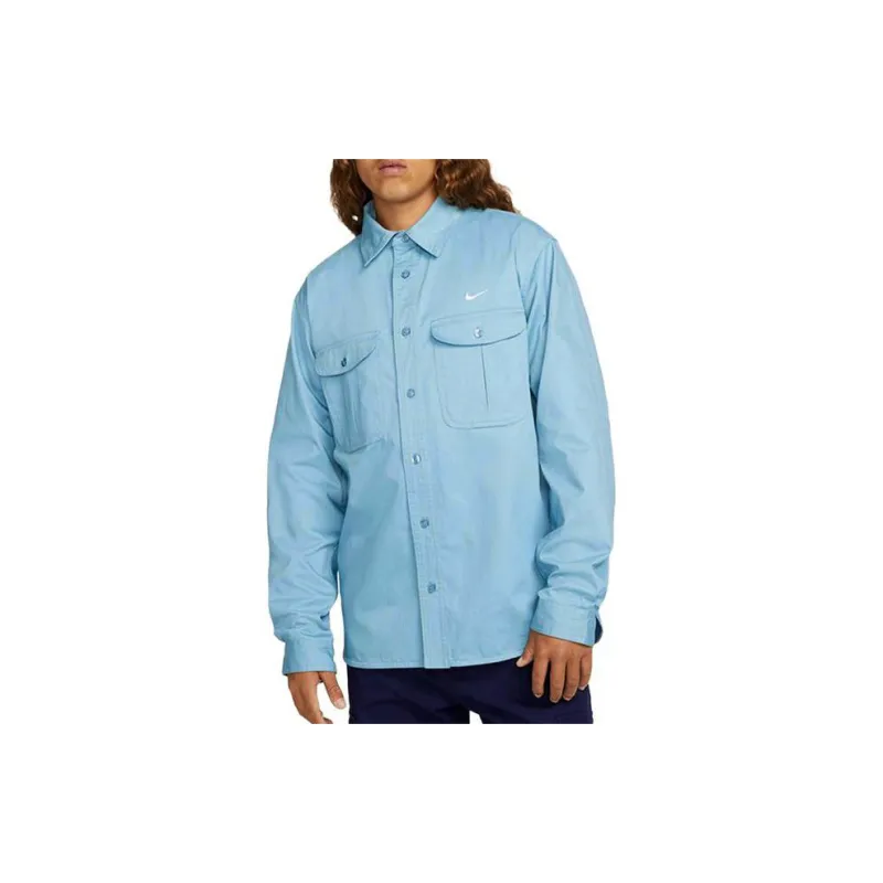 Nike Shirts Men Haze Blue-2