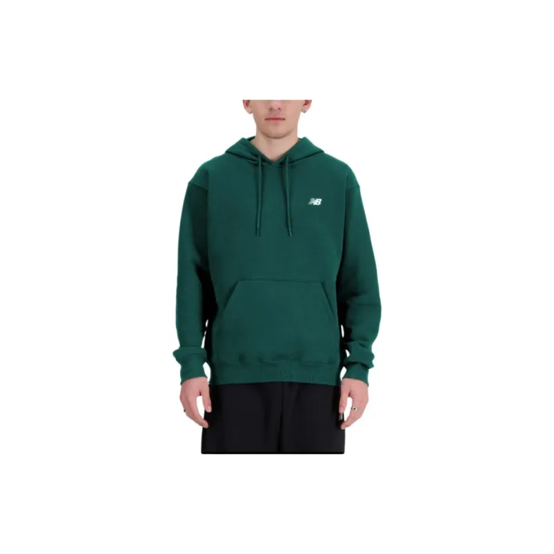 New Balance Logo Printed Drawstring Hoodie-3